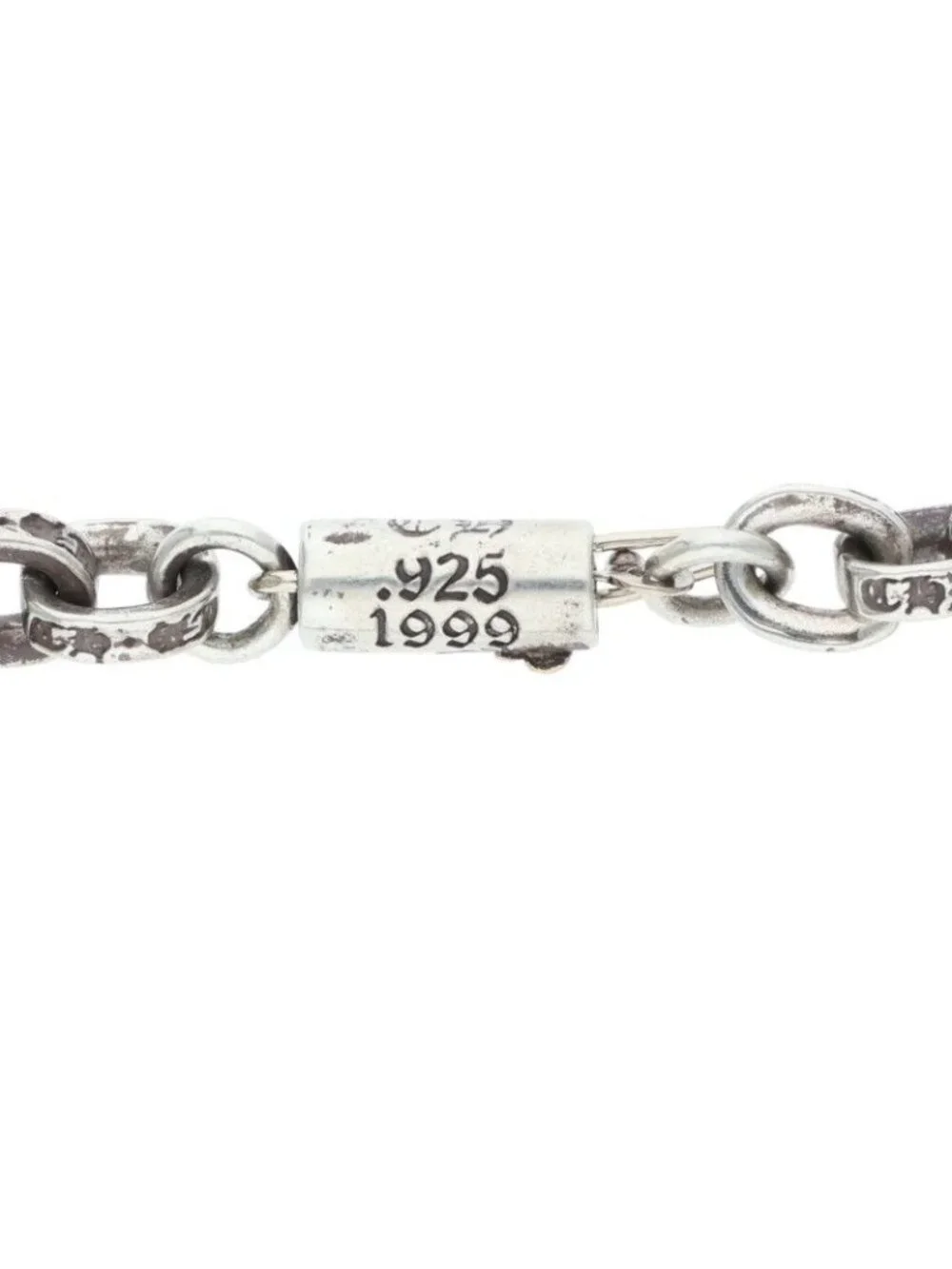 Chrome Hearts Paper Chain 20 Silver Necklace